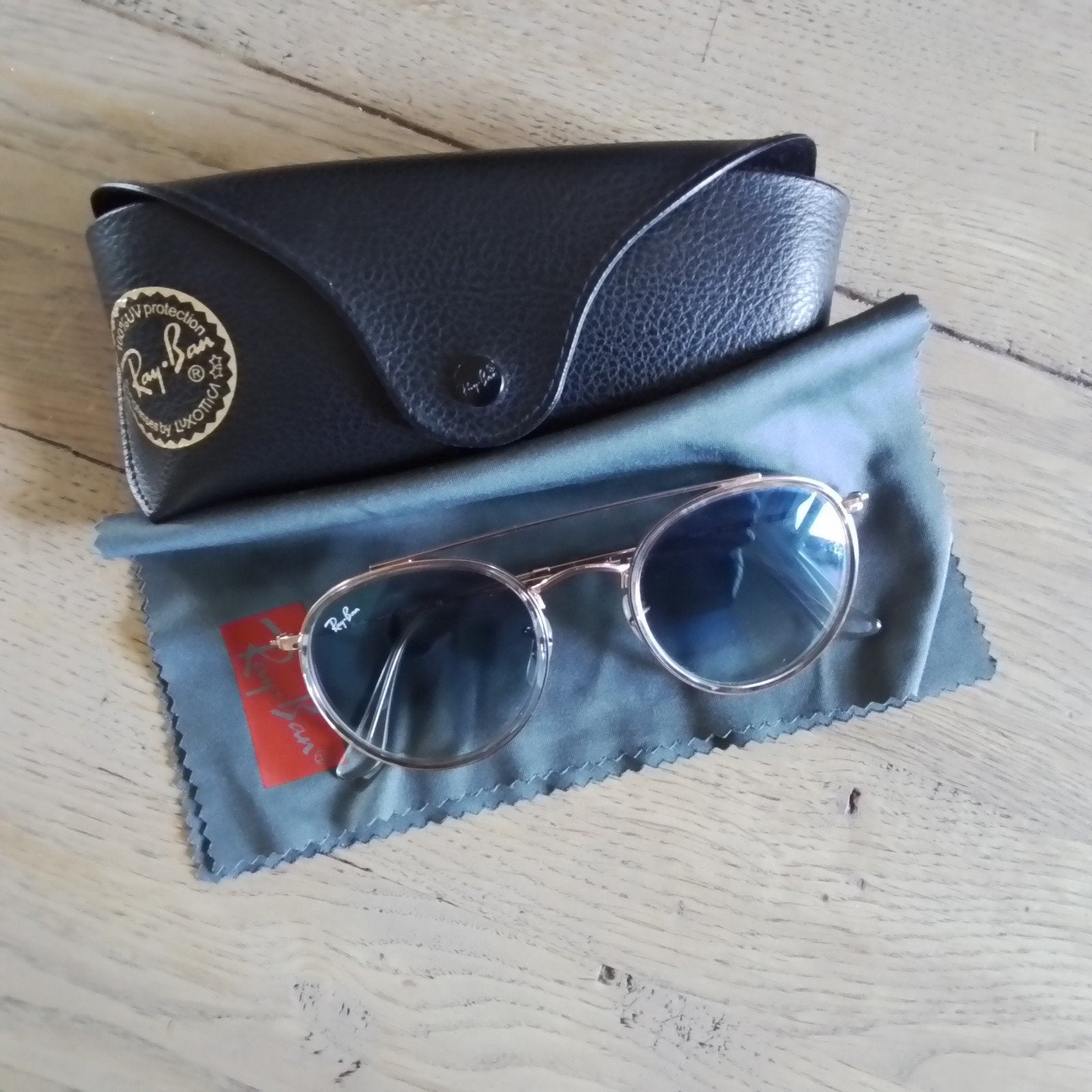 Ray-Ban  dames zonnebril, rosé, Ophalen of Verzenden, Zo goed als nieuw, Ray-Ban