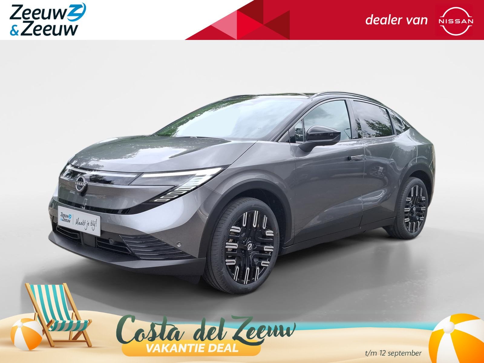 Nissan LEAF Evolve 52 kWh | RIJDEN VOERTUIG | PANODAK | PRO-, 12 maanden, 177 pk, Zilver of Grijs, Te koop