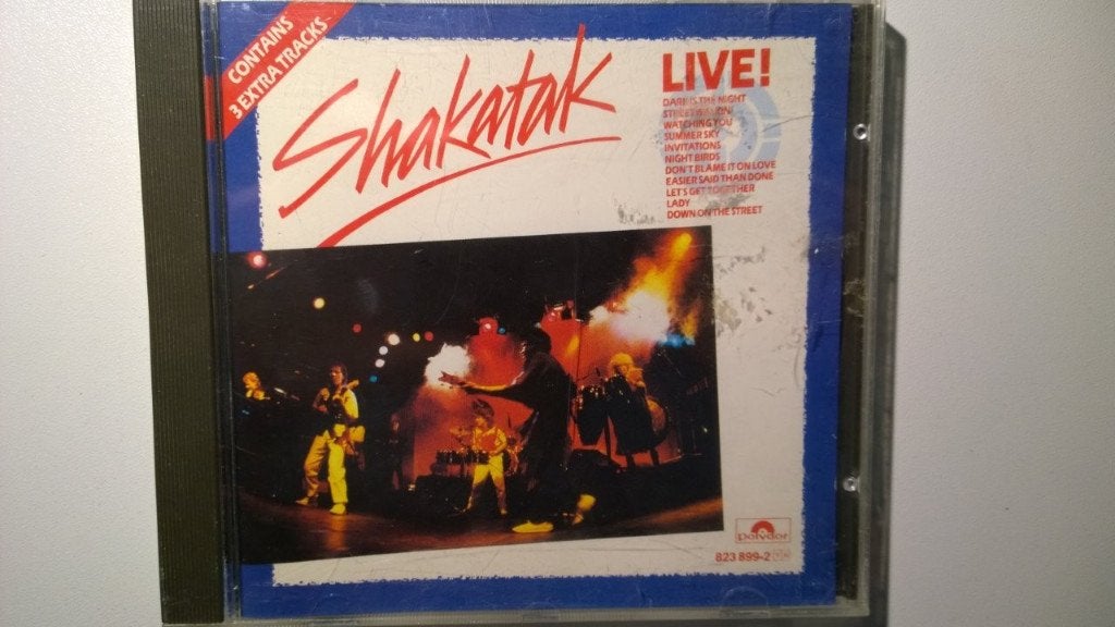 Shakatak - Live!, Cd's en Dvd's, Ophalen of Verzenden, Zo goed als nieuw, Disco, Album