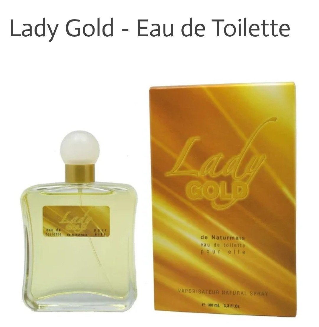 Lady Gold Eau de Toilette - Luxe Damesparfum 100ml, Verzenden, Nieuw