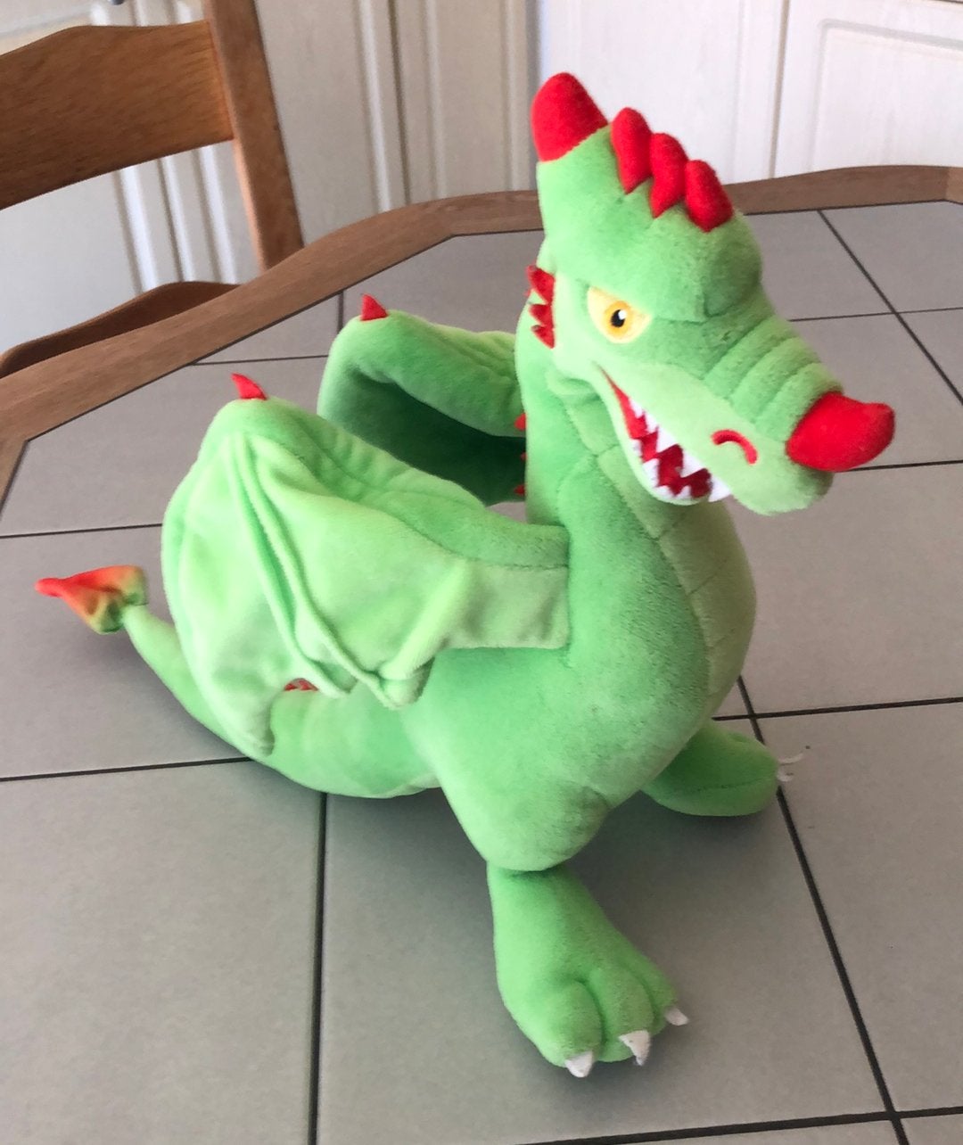 Draak lichtgeraakt efteling knuffel, Ophalen of Verzenden, Zo goed als nieuw, Overige typen