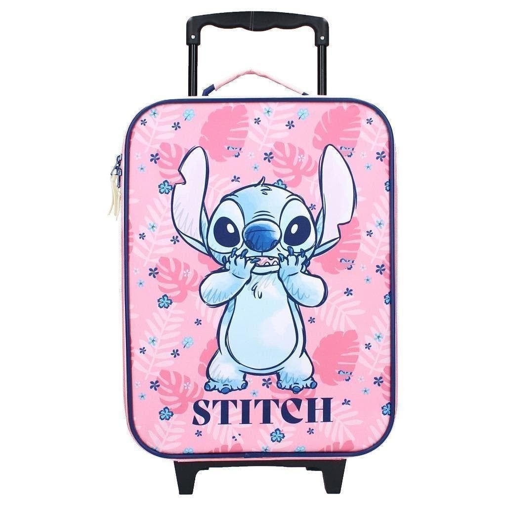 Stitch Trolley Koffer - Disney Reiskoffer, Overige materialen, Wieltjes, Nieuw, Minder dan 50 cm