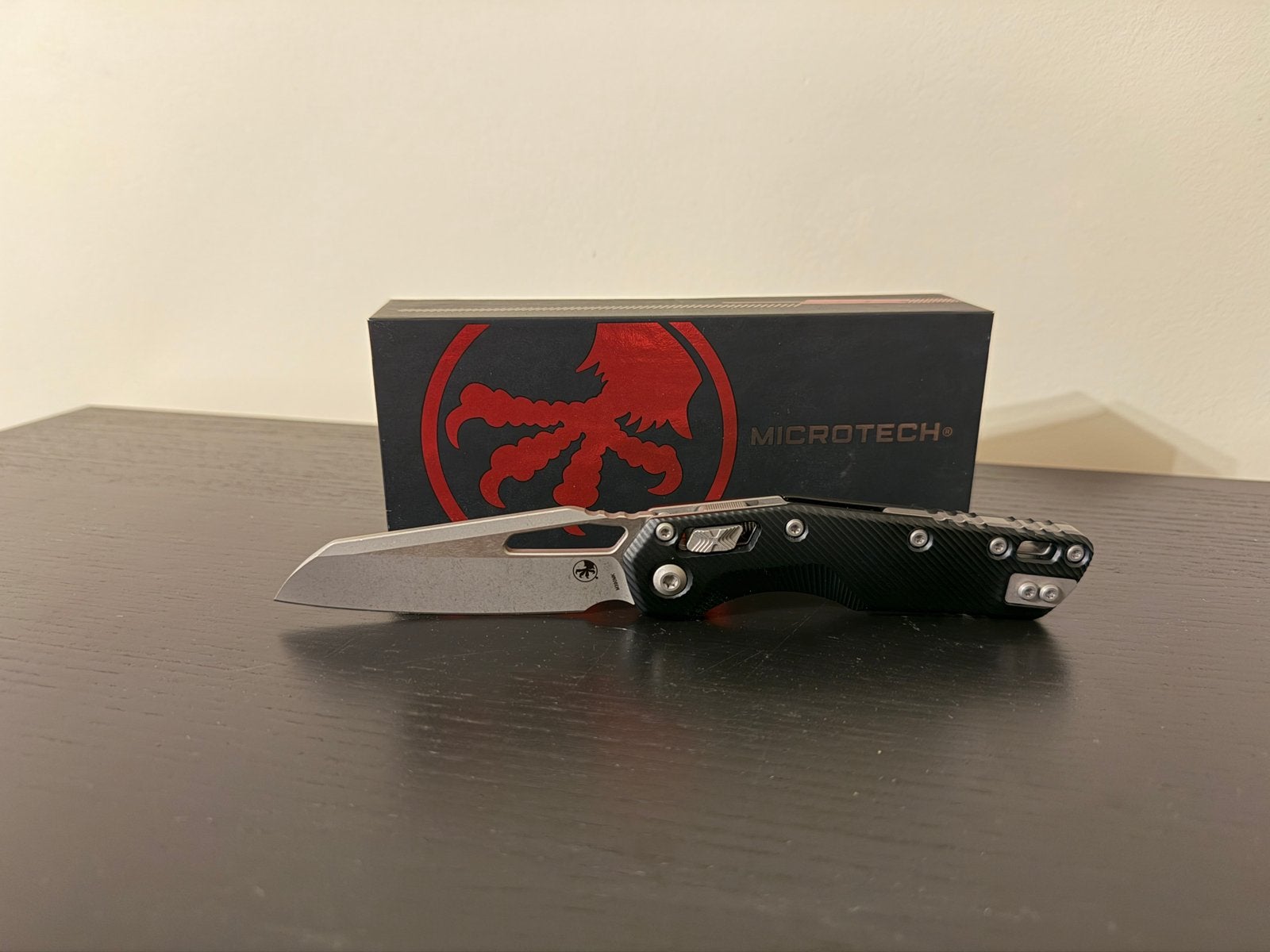 Microtech Msi (aluminium, apocaliptic finish), Ophalen, Overige soorten, Mes of Dolk