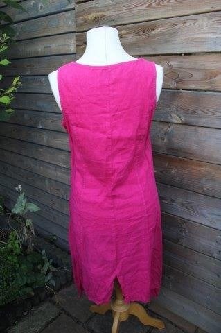 Jurk roze Completo Lino Arthurio mt M Vaste prijs, Maat 38/40 (M), Ophalen of Verzenden, Zo goed als nieuw, Knielengte