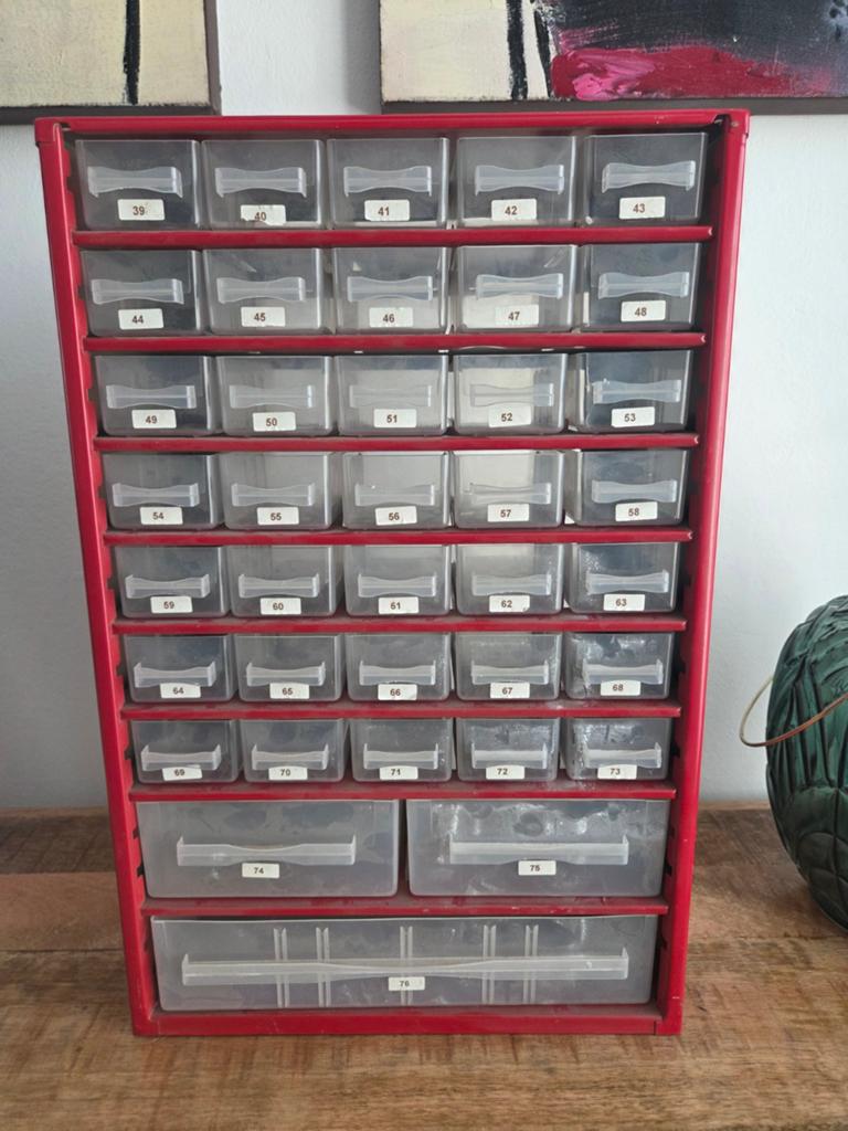 Assortiment kast voor garage of hobby, Ophalen of Verzenden