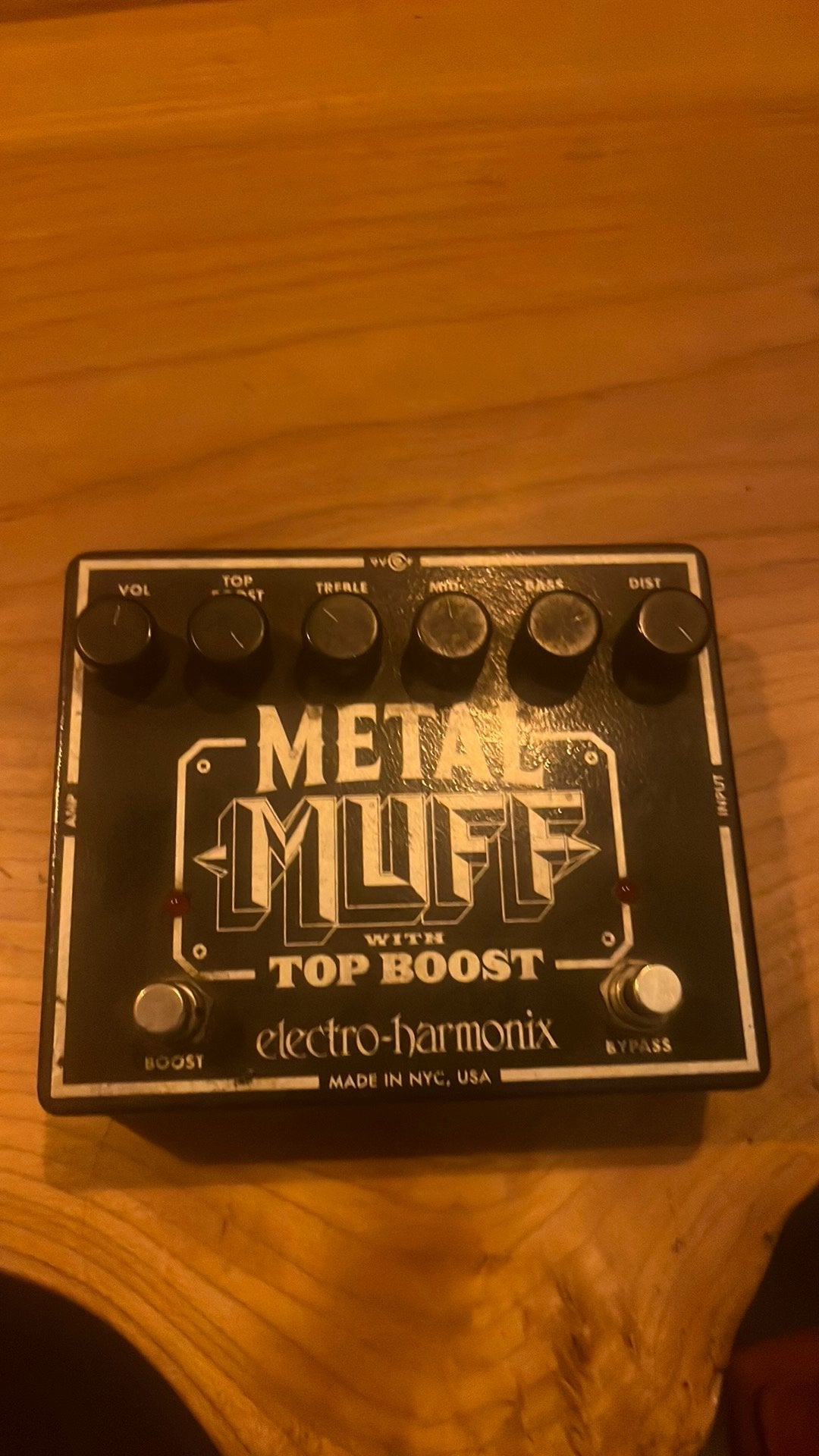 Electro-Harmonix Metal Muff, Ophalen of Verzenden, Gebruikt