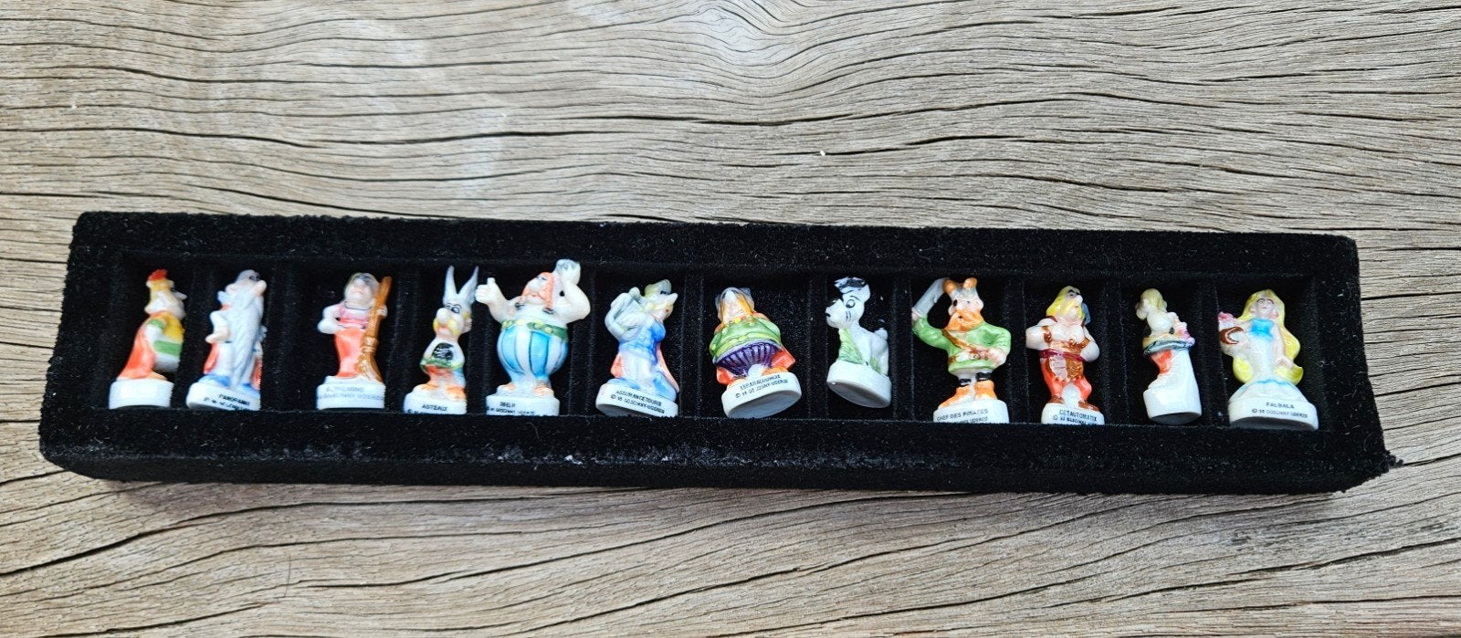Asterix en Obelix beeldjes set - 12 stuks, Ophalen, Zo goed als nieuw