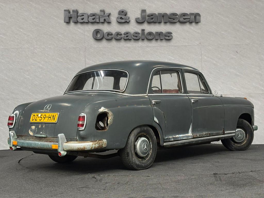 Mercedes-Benz 220 S Ponton Barnfind opknapper rollend, 1300 kg, Gebruikt, Overige carrosserieën, Bedrijf