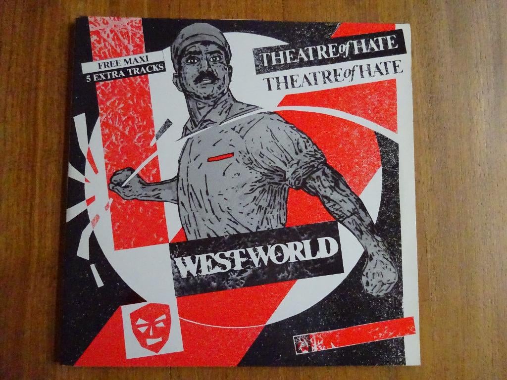 Dubbel vinyl Theatre of Hate Westworld jaren 80 new wave, Originele persing, Ophalen of Verzenden, Zo goed als nieuw, Overige formaten