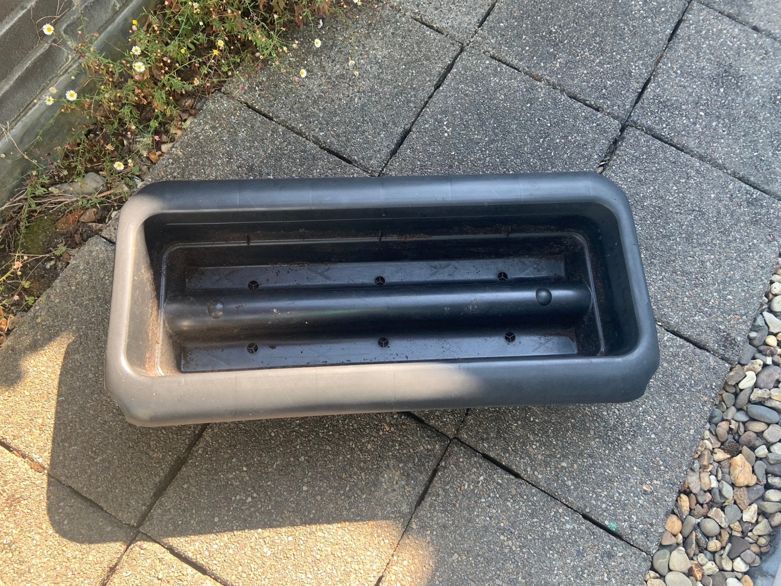 Aardbeien bak, Ophalen, Kunststof, Gebruikt, Minder dan 30 cm