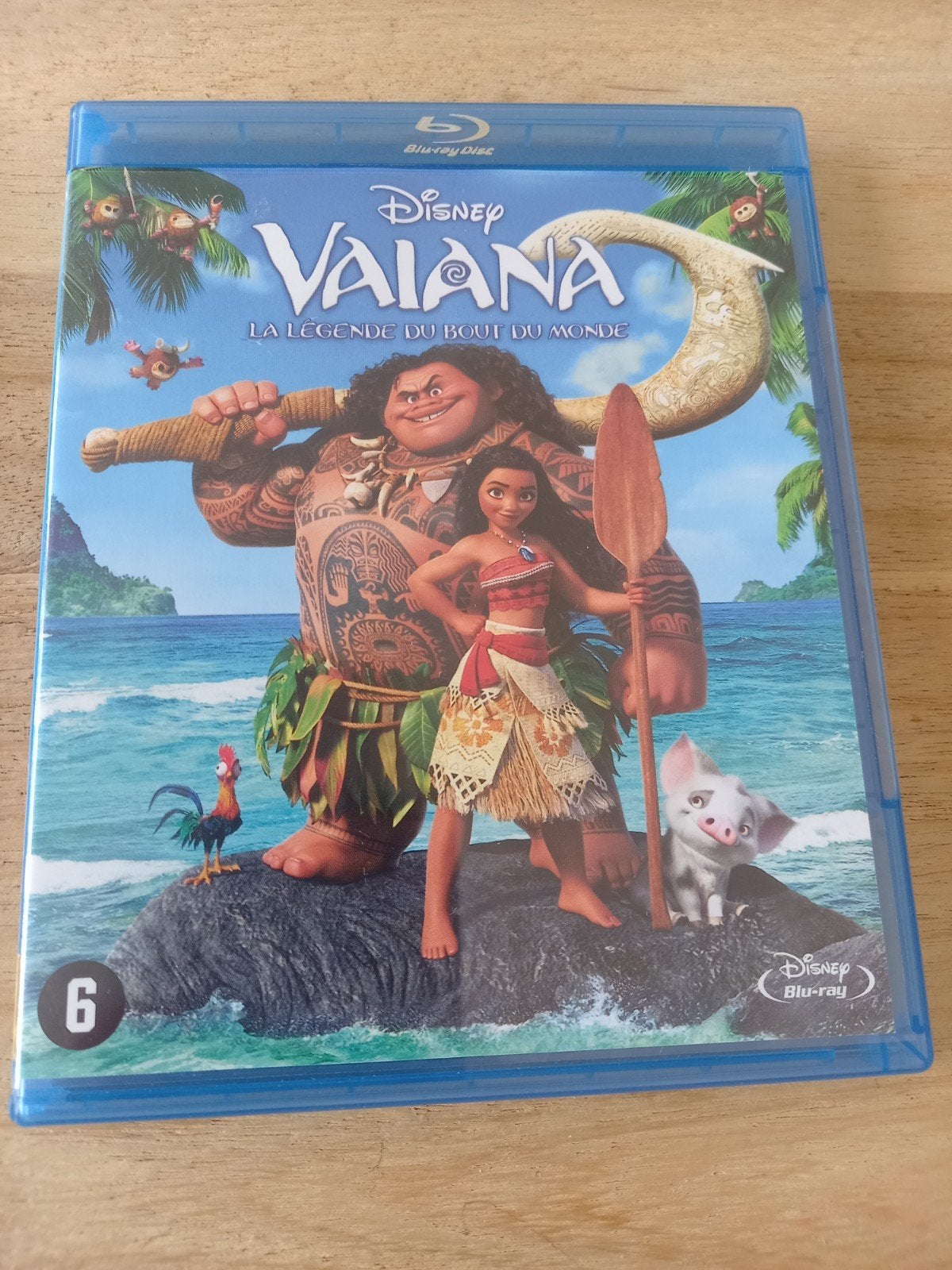 Vaiana 1, bluray, Cd's en Dvd's, Blu-ray, Ophalen, Zo goed als nieuw