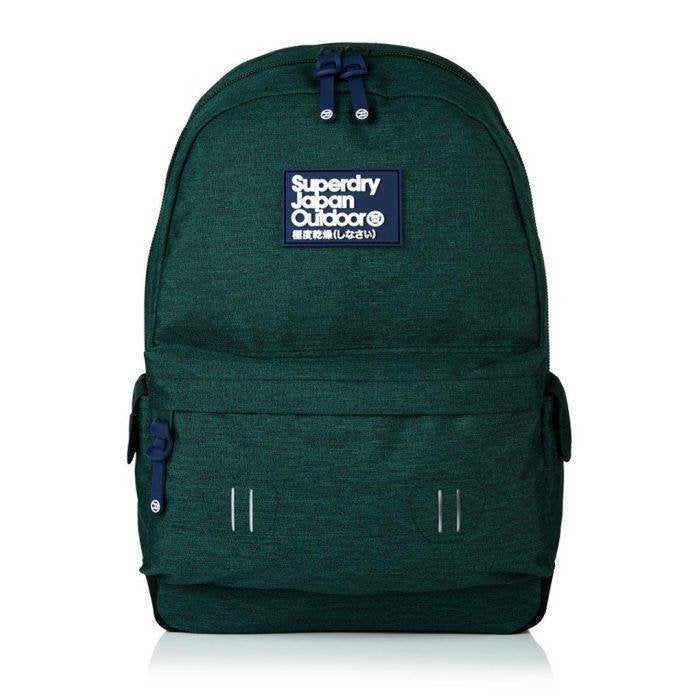 SUPERDRY JAPAN Outdoor Real Montana Rugzak Schooltas, Rugtas, 40 tot 50 cm, Ophalen of Verzenden, Groen
