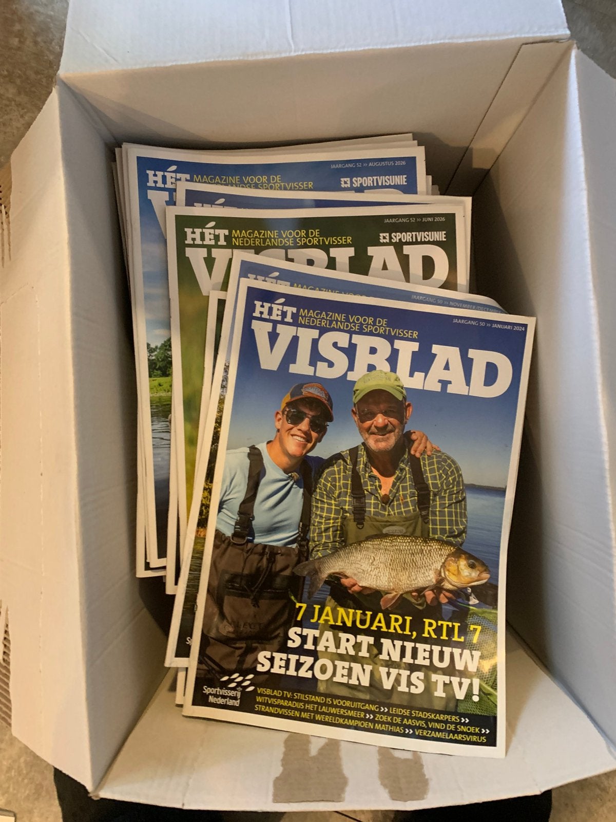 Visblad gratis, Ophalen, Zo goed als nieuw, Tv-serie