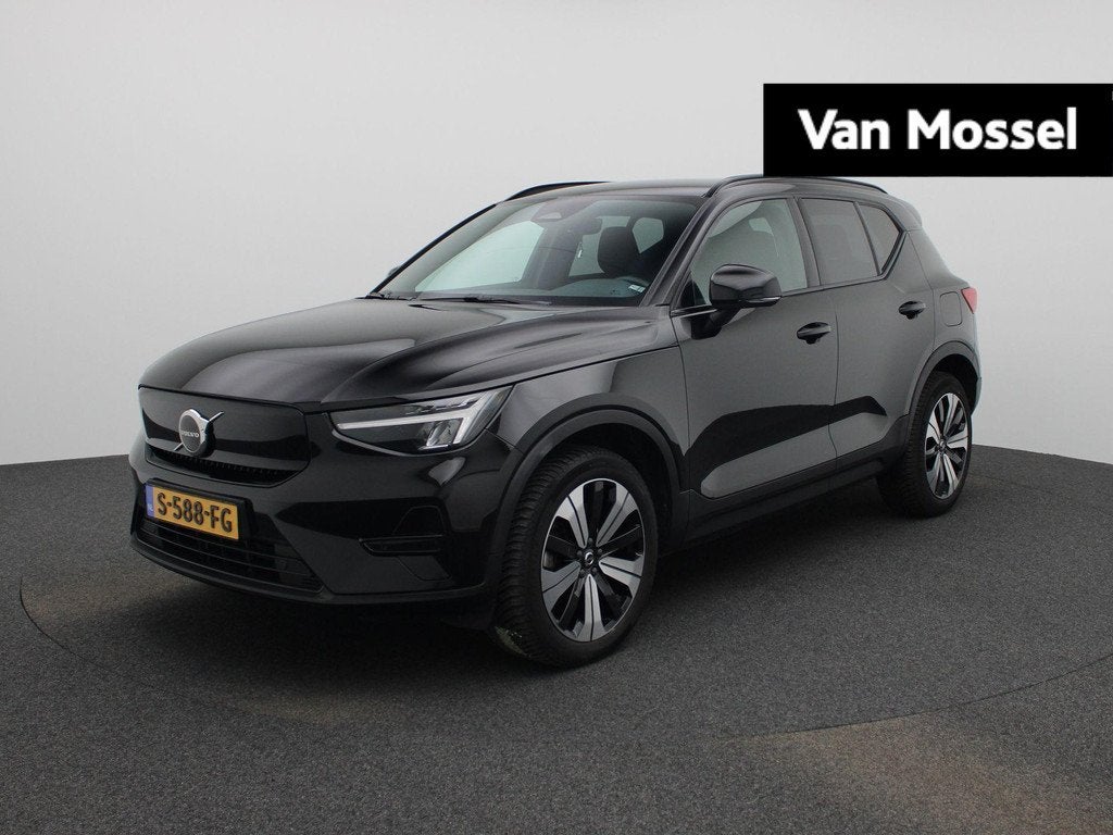 Volvo XC40 Recharge Core 70 kWh | SoH 91% | Trekhaak inklapb, Auto's, 12 maanden, Stof, Zwart, 420 min