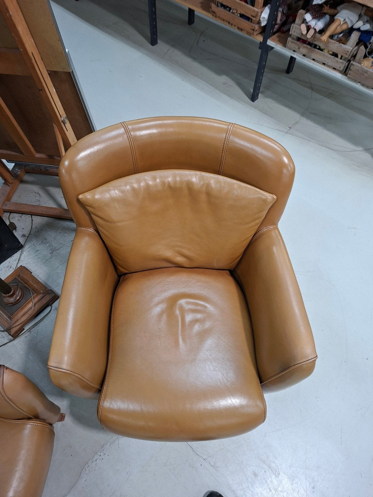 2 Comfortabele schapenleren fauteuils, Huis en Inrichting, Fauteuils, Gebruikt, Onbekend, Klassiek, Comfort, Ophalen of Verzenden