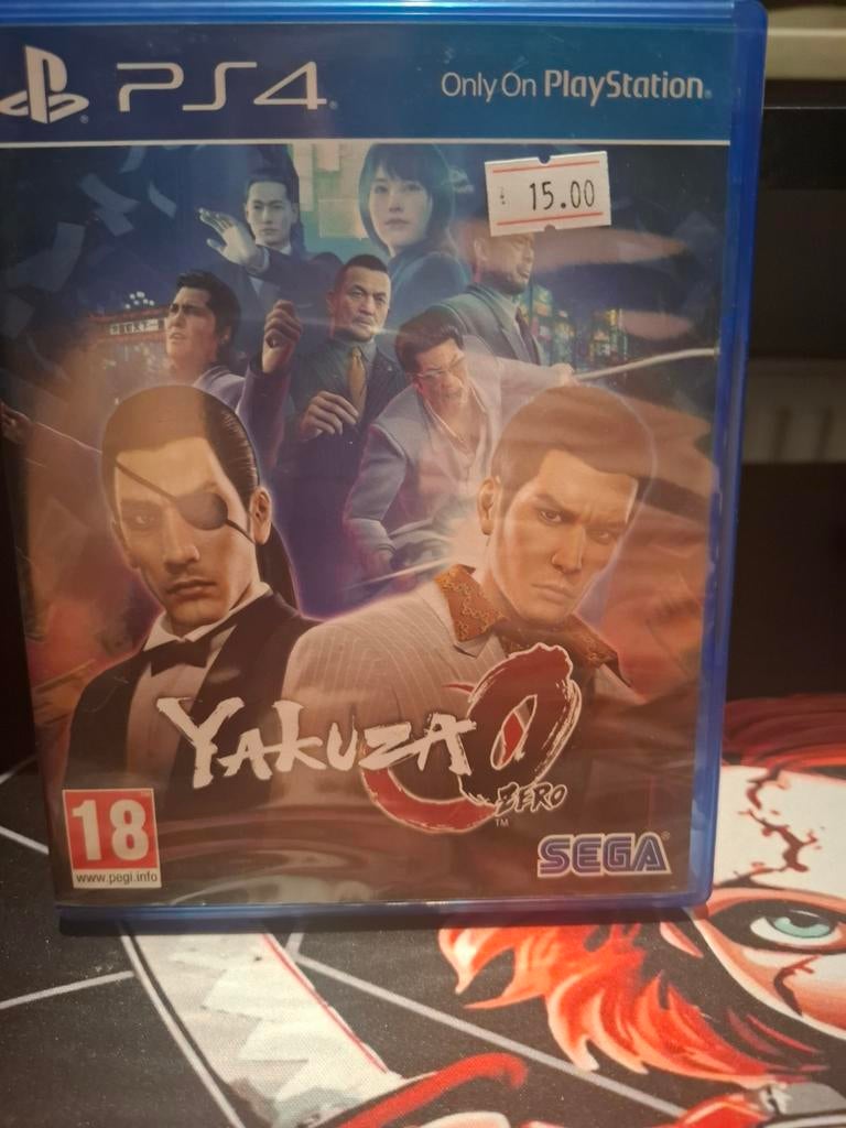 Ps4 yakuza 0 zero, Avontuur en Actie, Vanaf 18 jaar, 1 speler, Ophalen of Verzenden