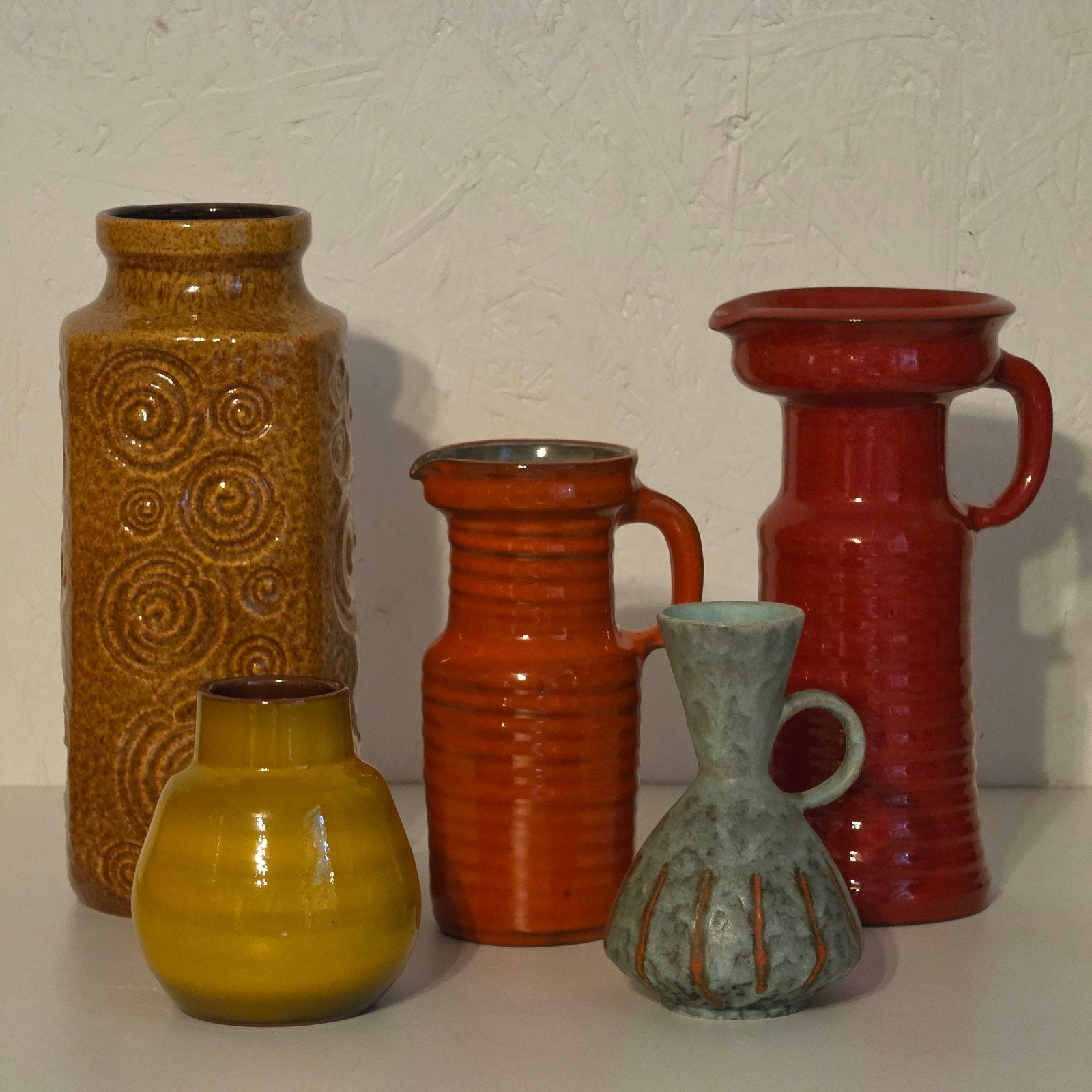 Diverse vintage vazen, waaronder zaalberg, Ophalen of Verzenden, Huis en Inrichting