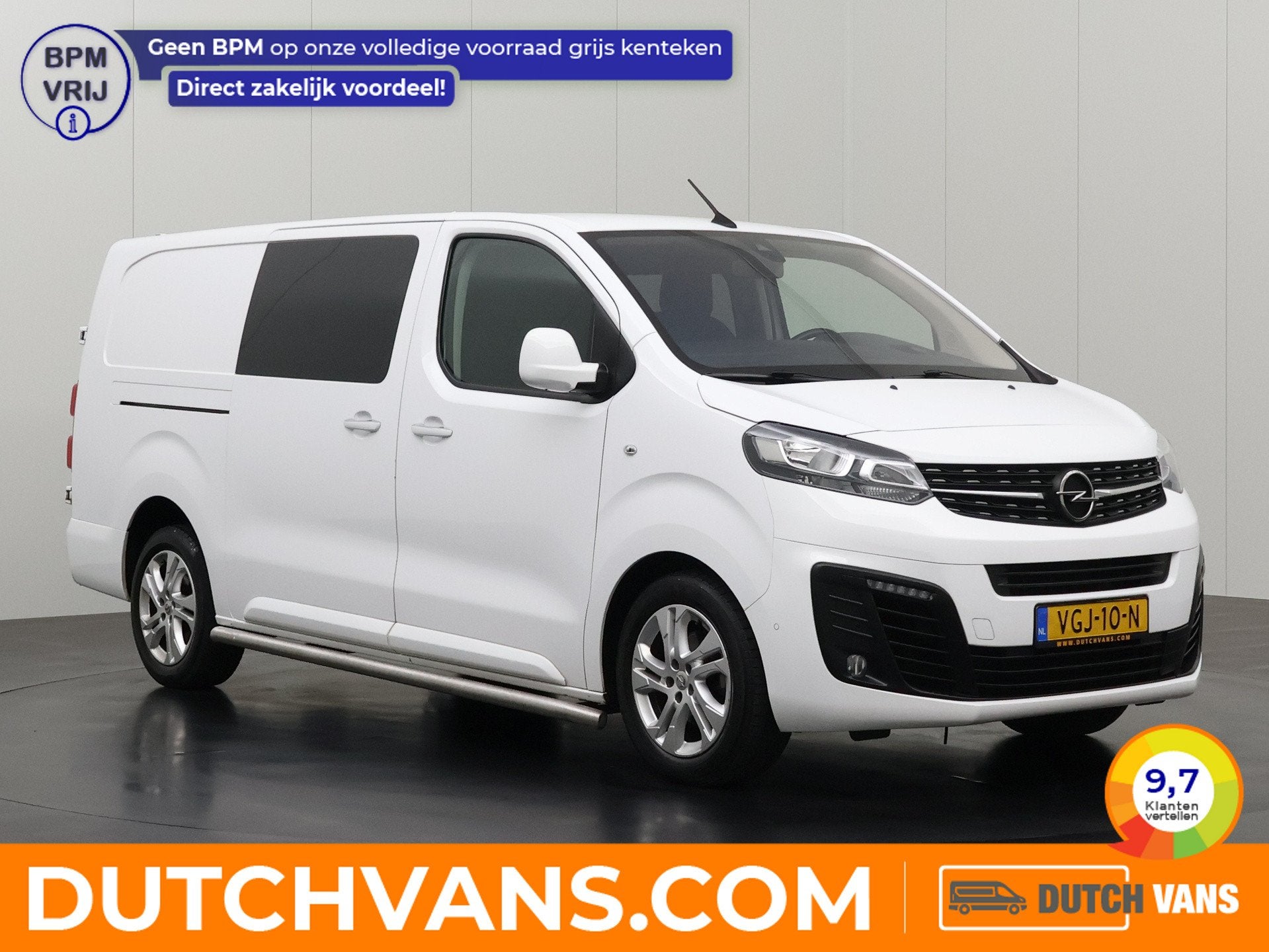 Opel Vivaro 2.0CDTI 122PK XXL Dubbele Cabine Innovation | Na, Auto's, Bestelauto's, Voorwielaandrijving, Stof, Gebruikt, 4 cilinders