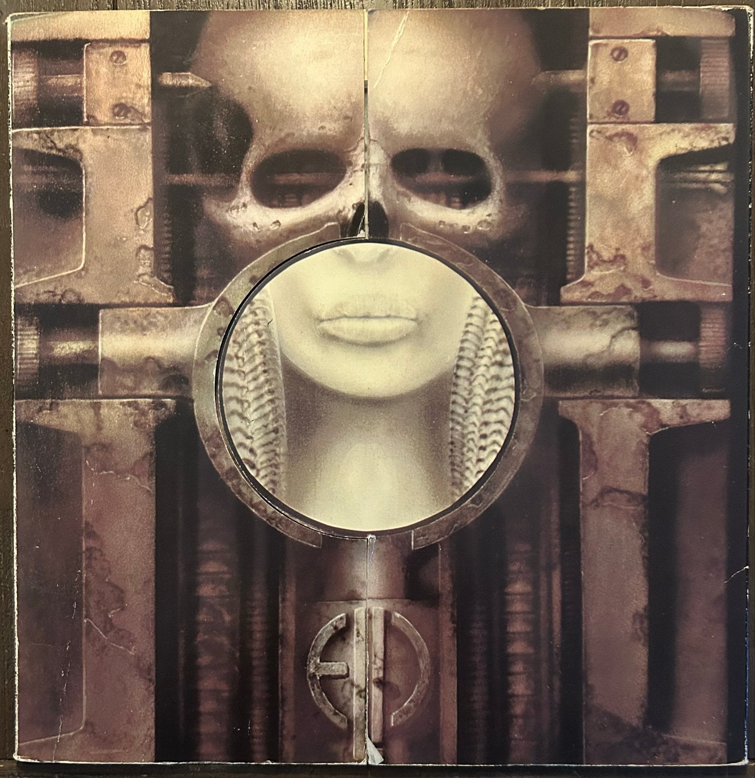 Emerson, Lake & Palmer - Brain Salad Surgery LP (1973), LP, Ophalen of Verzenden, Gatefold hoes, 12 inch