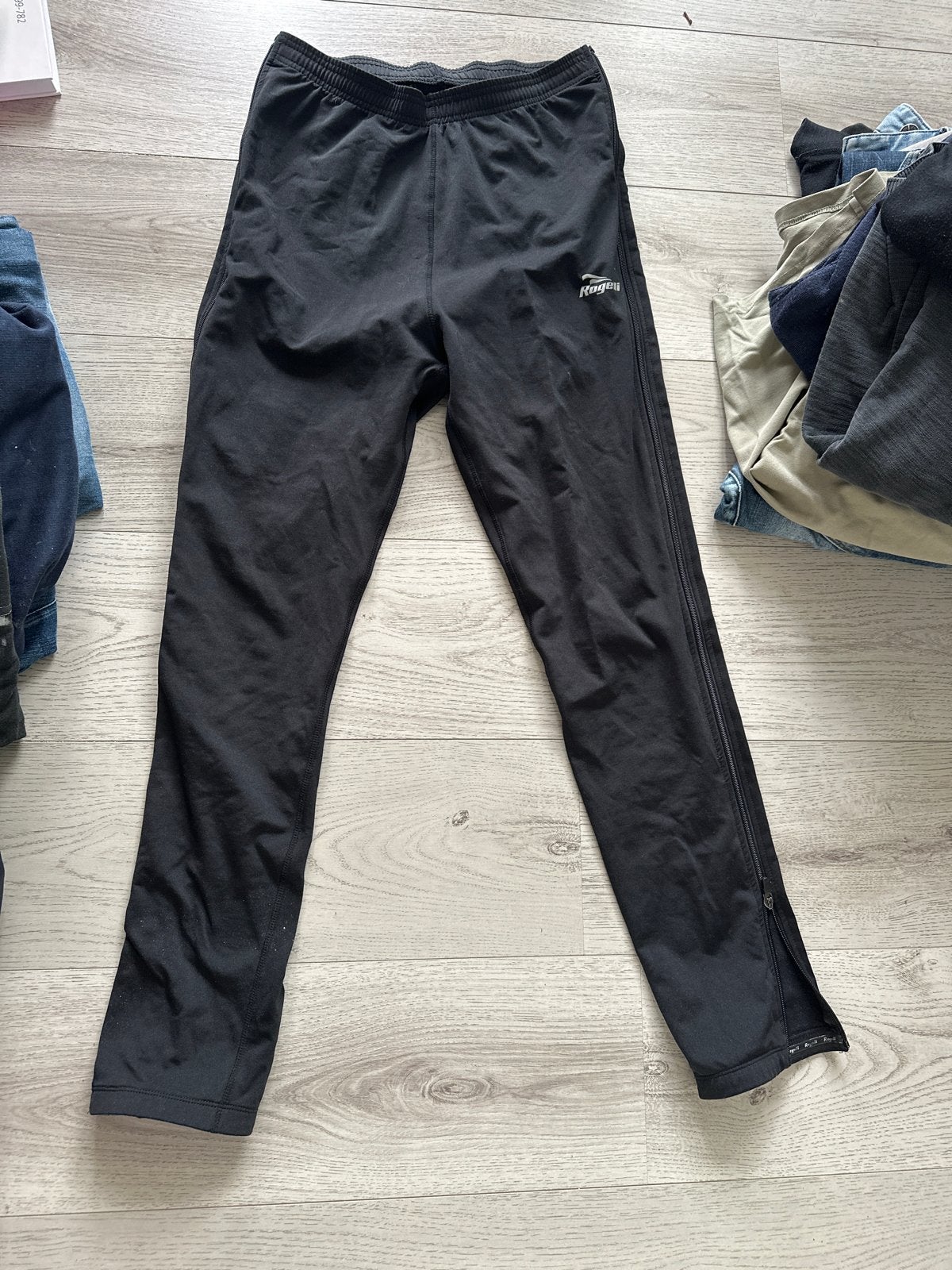 Rogelli overbroek voor sporten - Zwart, Zwart, Maat 46/48 (XL) of groter, Ophalen of Verzenden, Hardlopen of Fietsen