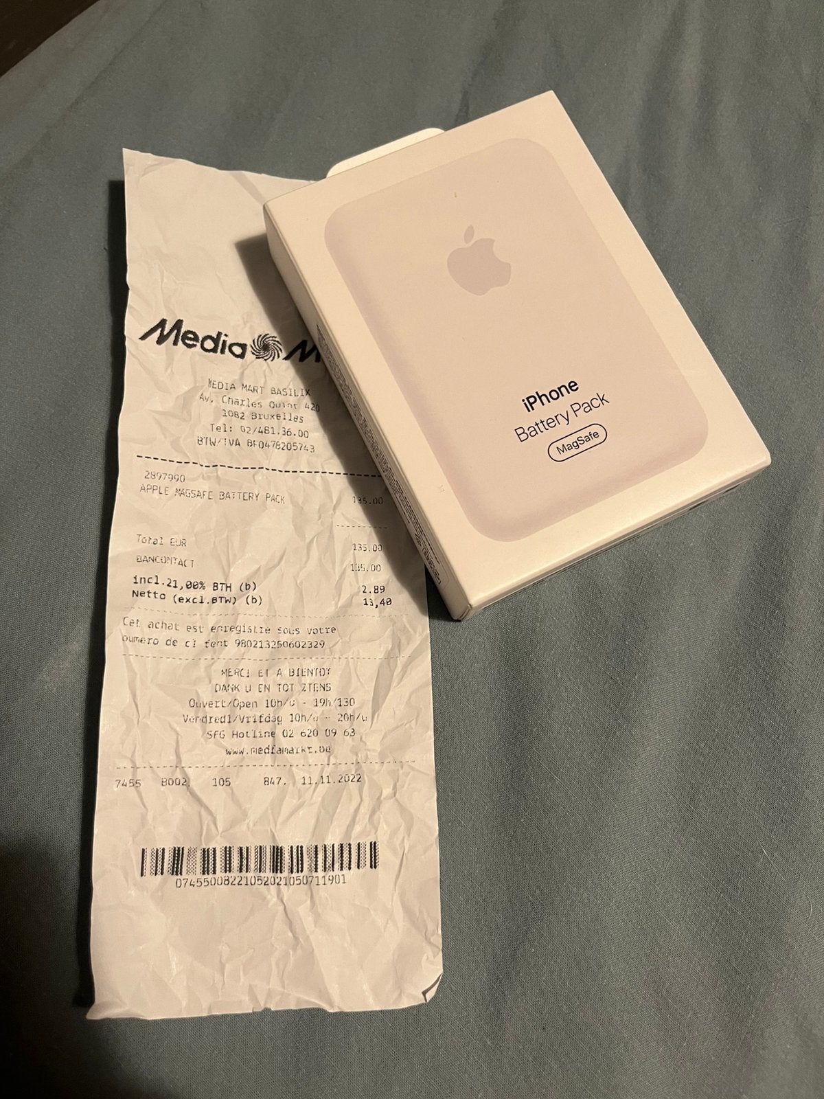 Apple powerbank, Ophalen of Verzenden, Nieuw