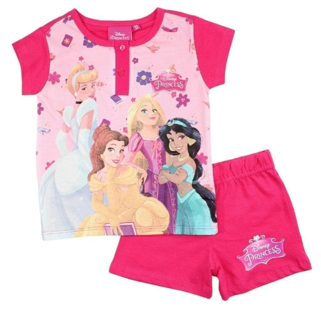 Disney Princess Shortama DR - Maat 98 - 128 - Katoen, Disney, Nacht- of Onderkleding, Meisje, Nieuw