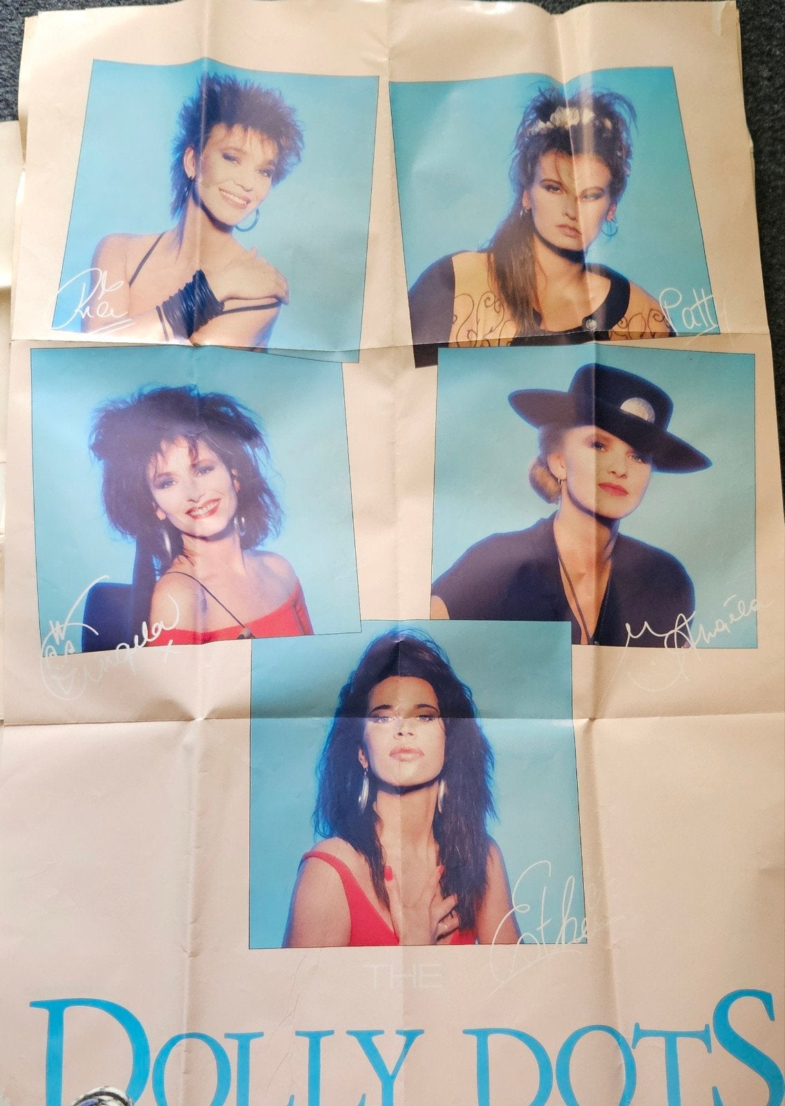 Hele grote Dolly Dots poster, Ophalen of Verzenden, A1 t/m A3