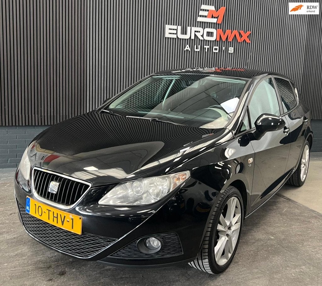 Seat Ibiza SC 1.2 TSI FR - Automaat | NAP | 2e eigenaar, Euro 5, Stof, Zwart, 4 cilinders
