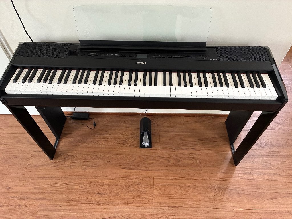 Yamaha P-515 digitale piano, zo goed als nieuw, Ophalen, Zwart, Digitaal, Zo goed als nieuw