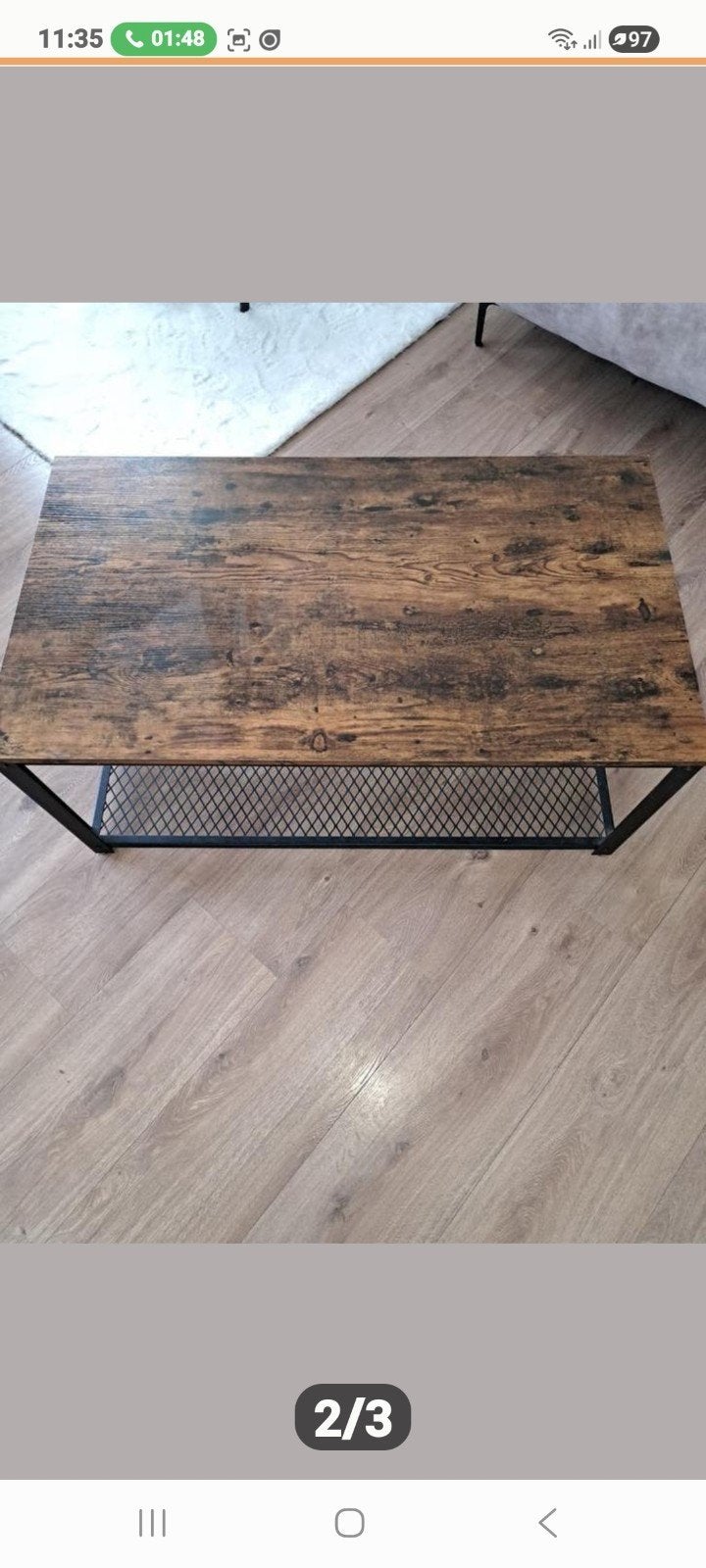 Salontafel tekoop Bieden vanaf 15euro, Ophalen, 100 tot 150 cm, 50 tot 100 cm, Rechthoekig