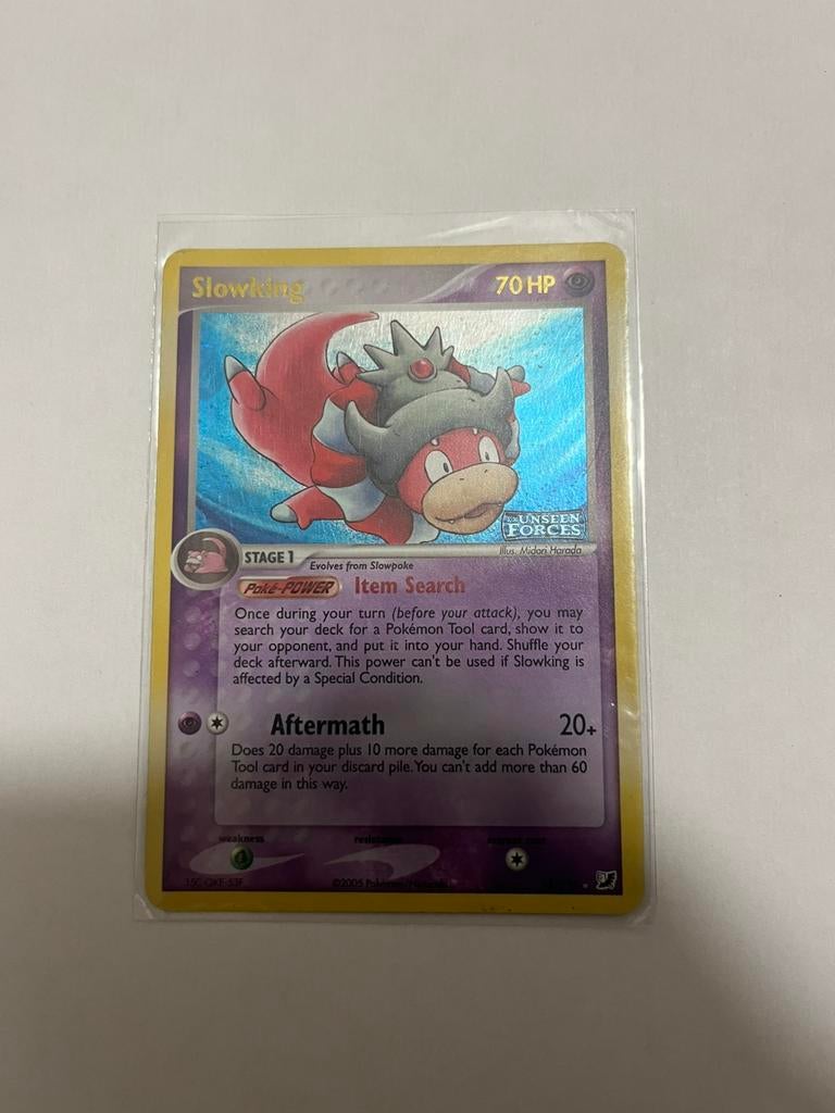 Slowking unseen forces 14/115 pokemon, Ophalen of Verzenden, Nieuw, Losse kaart, Foil