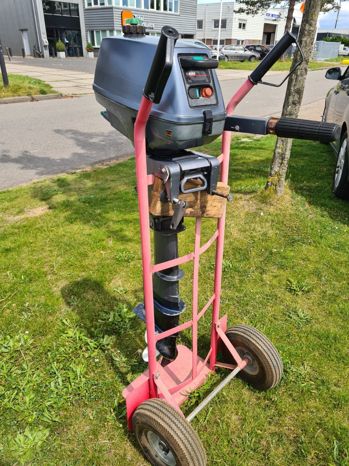 Yamaha 3pk 2 takt buitenboordmotor., Ophalen