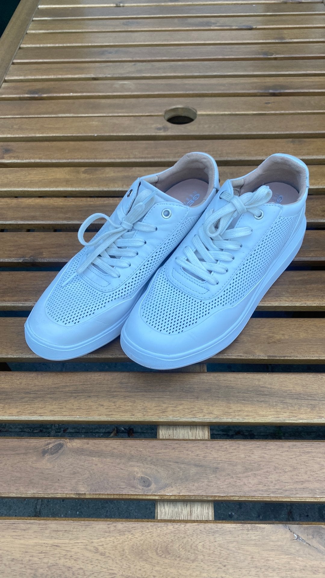 Geox dames sneakers wit maat 39, Ophalen of Verzenden, Zo goed als nieuw, Wit, Sneakers of Gympen