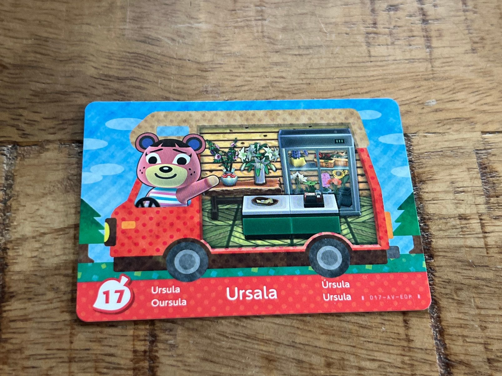 Animal Crossing Amiibo Ursala Buskaartje, Ophalen of Verzenden, Zo goed als nieuw