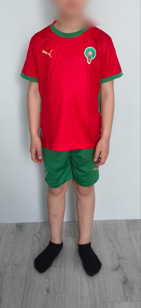 Marokko Voetbaltenue Kinderen - Rood/Groen, Ophalen of Verzenden, Nieuw, Puma, Jongen of Meisje