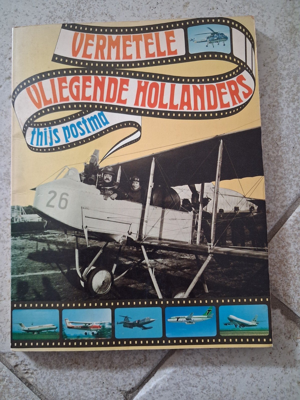 Vermetele Vliegende Hollanders - Thijs Postma (1975), Verzamelen, Luchtvaart en Vliegtuigspotten, Ophalen of Verzenden, Overige typen