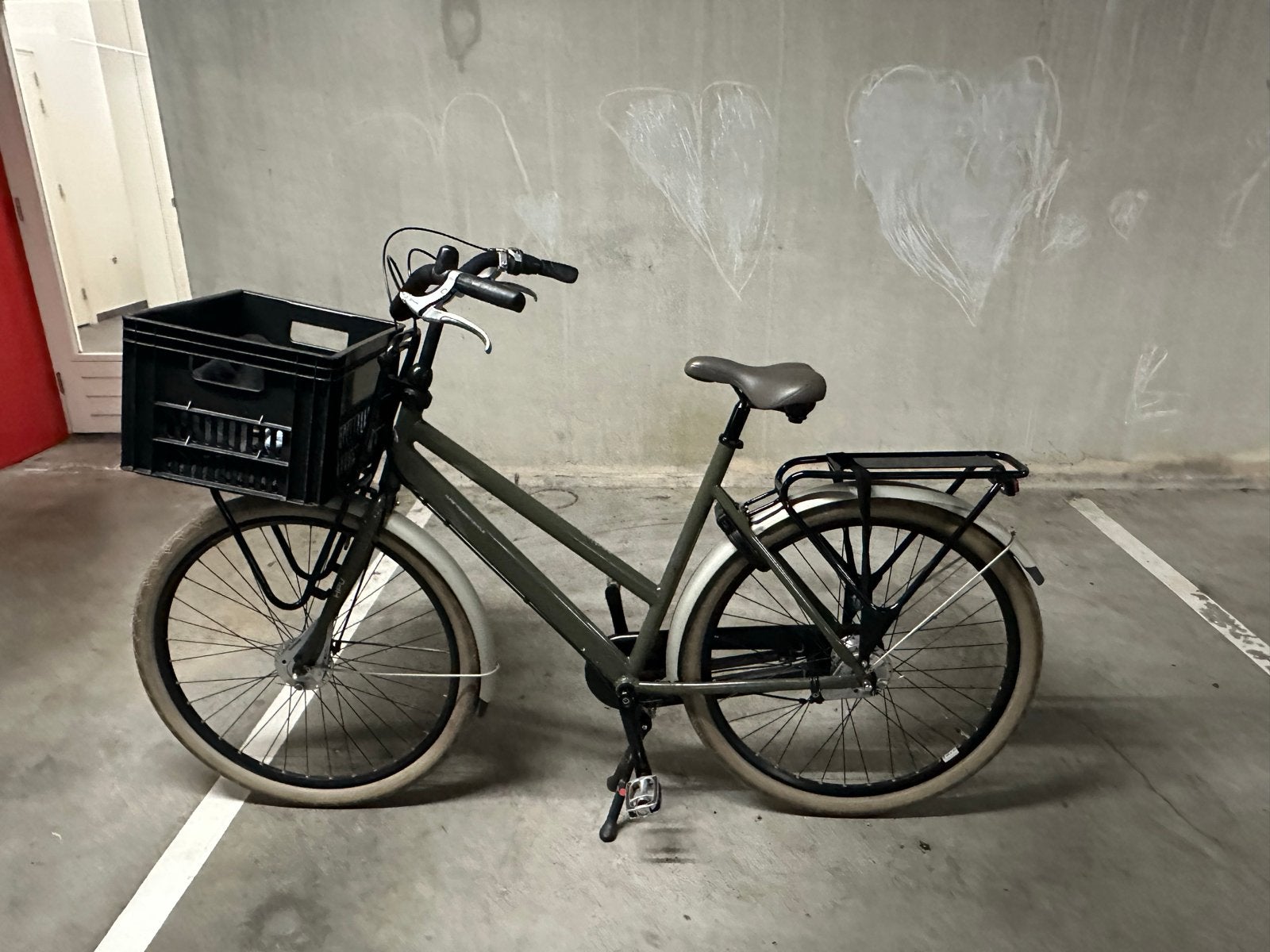 Cortina Urban transportfiets eerste eigenaar maat 56, Fietsen en Brommers, 56 cm of meer, Ophalen, Gebruikt, Overige merken