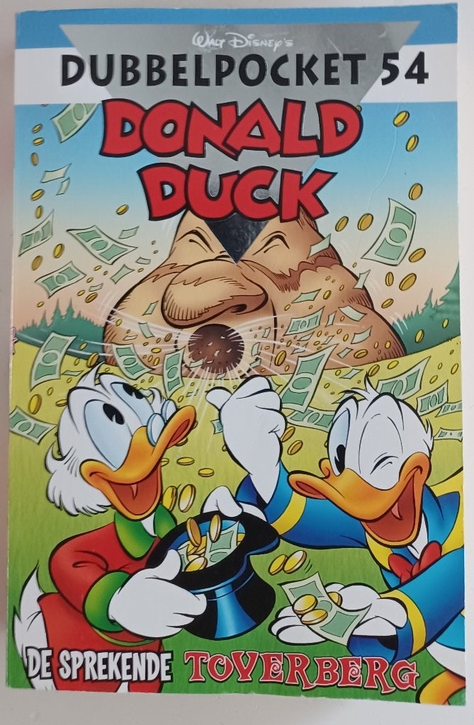 donald duck dubbelpocket 54 de sprekende toverberg, Boeken, Gelezen, Eén stripboek, Ophalen of Verzenden, Disney