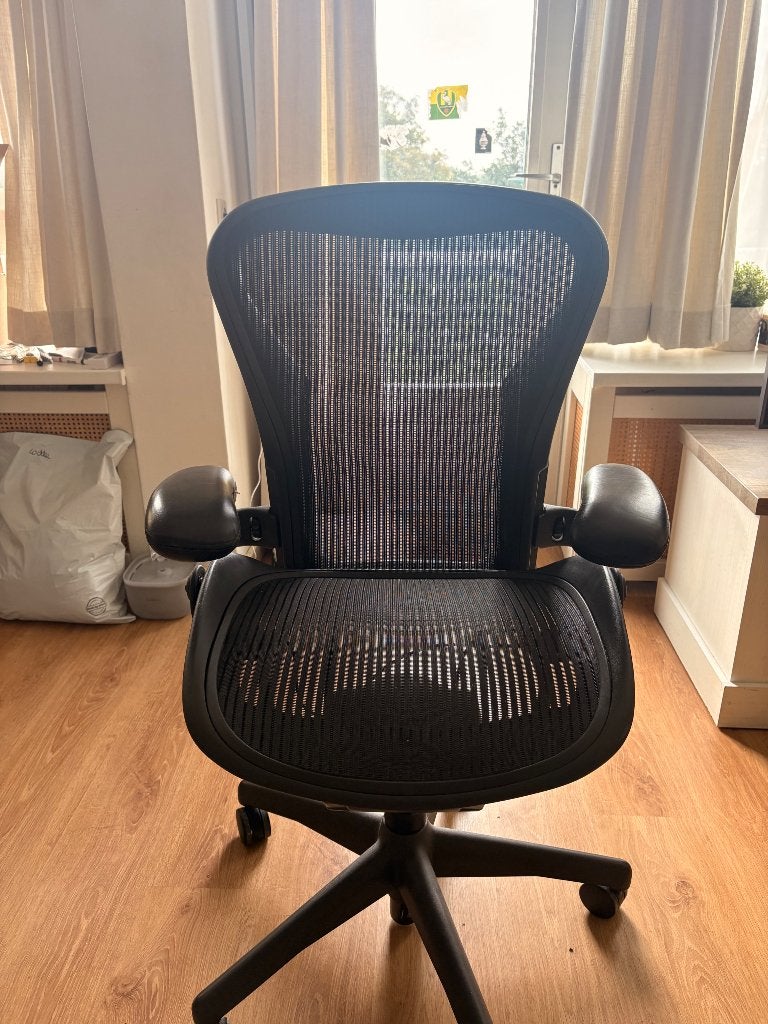 Herman miller stoel, Ophalen, Gebruikt, Zwart, Bureaustoel