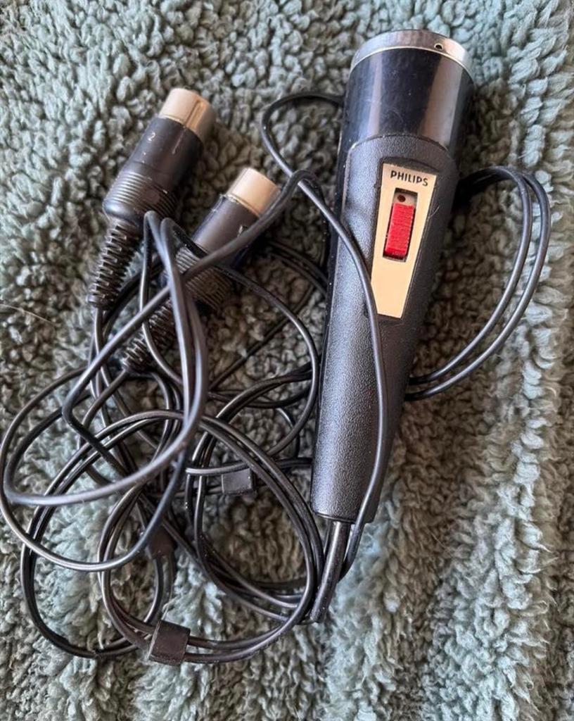 Vintage philips microfoon, Muziek en Instrumenten, Ophalen of Verzenden, Overige typen