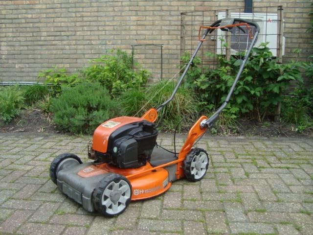 Husqvarna LB348V mulchmaaier. 2018  !!!!, Ophalen, Cirkelmaaier, Gebruikt, Benzine-grasmaaier