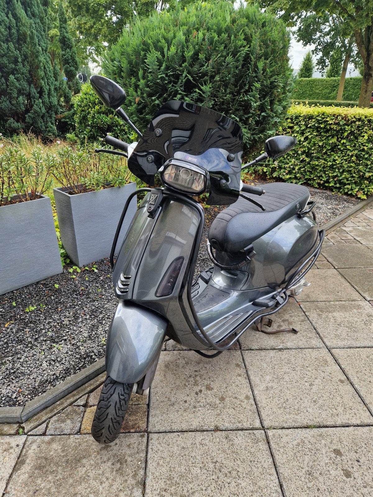 Vespa Sprint 4T 4V, Ophalen