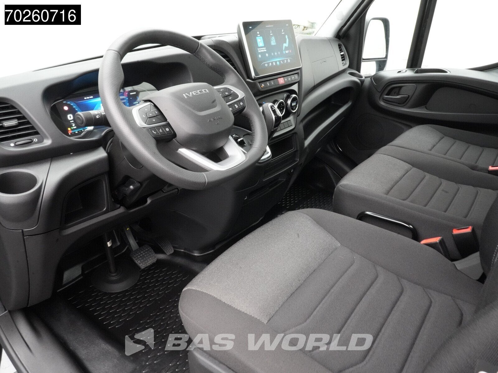 Iveco Daily 35S21 BPM VRIJ! Chassis cabine Automaat BPM VRIJ, Automaat, Stof, Euro 6, 4 cilinders