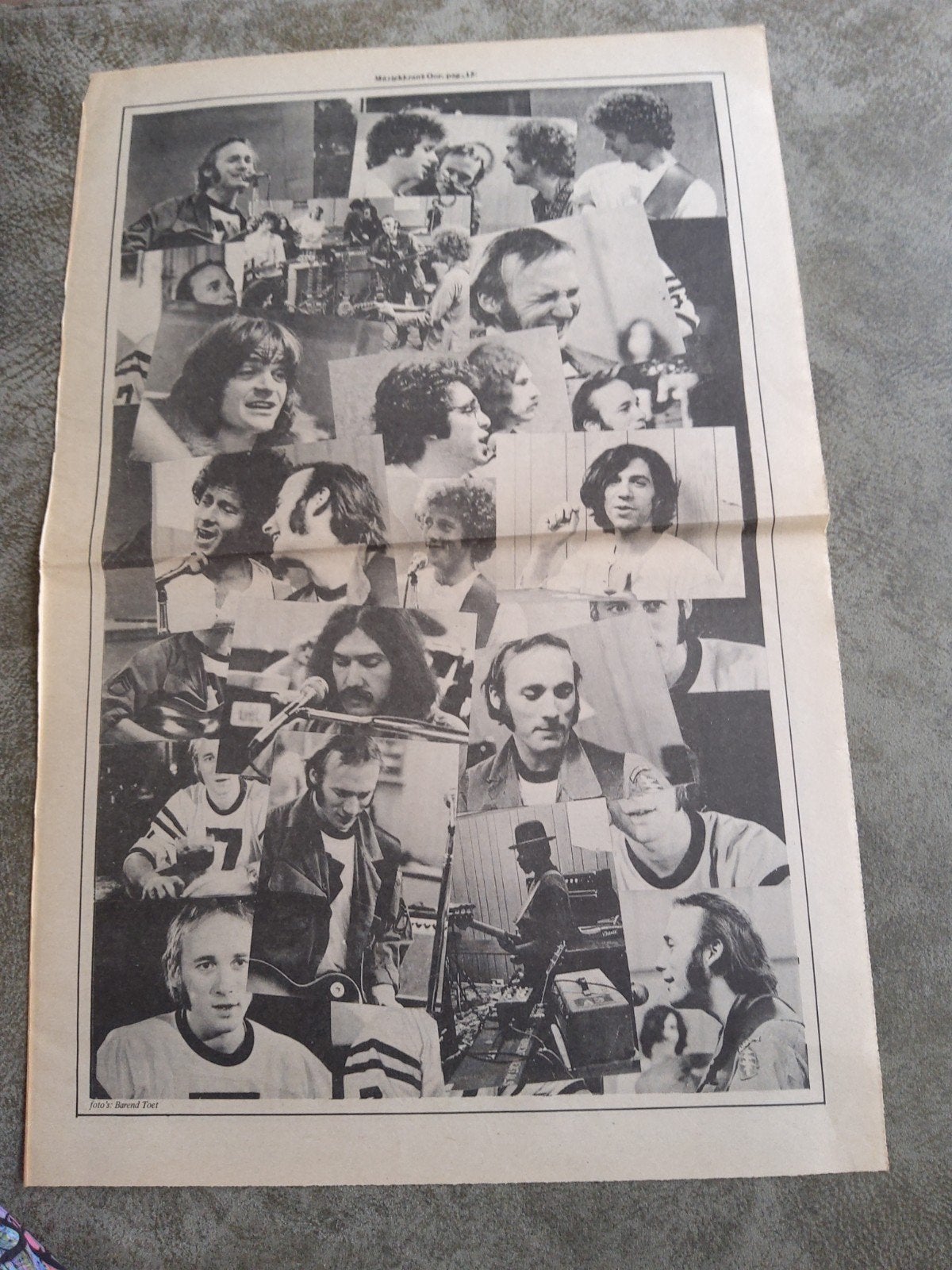 Stephen Stills:  Manassas  A3 FORMAAT, Ophalen of Verzenden, Foto of Kaart