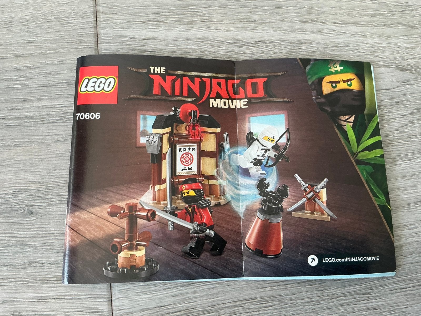 LEGO Ninjago Movie - Spinjitzu training 70606, Lego, Inclusief instructies, Ophalen of Verzenden, Zo goed als nieuw