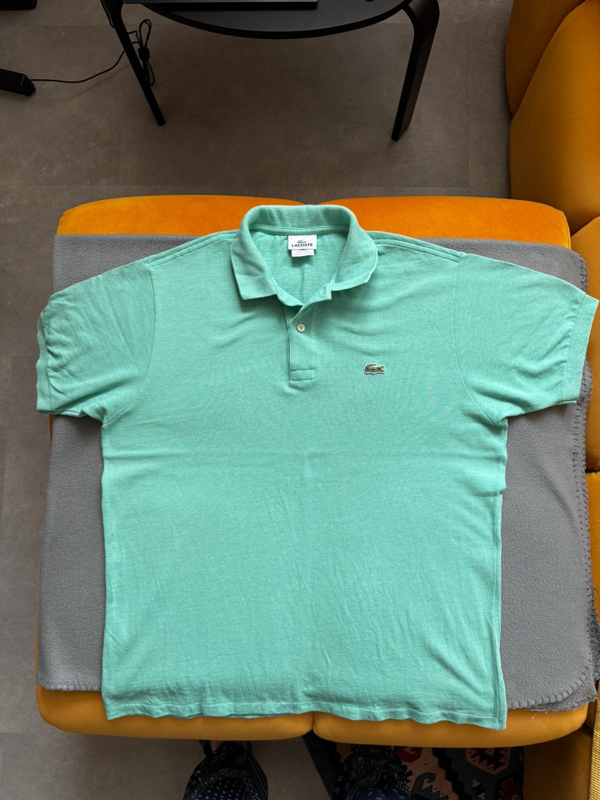 Polo T- Shirt by Lacoste/ Green, Ophalen of Verzenden, Zo goed als nieuw, Maat 52/54 (L), Groen