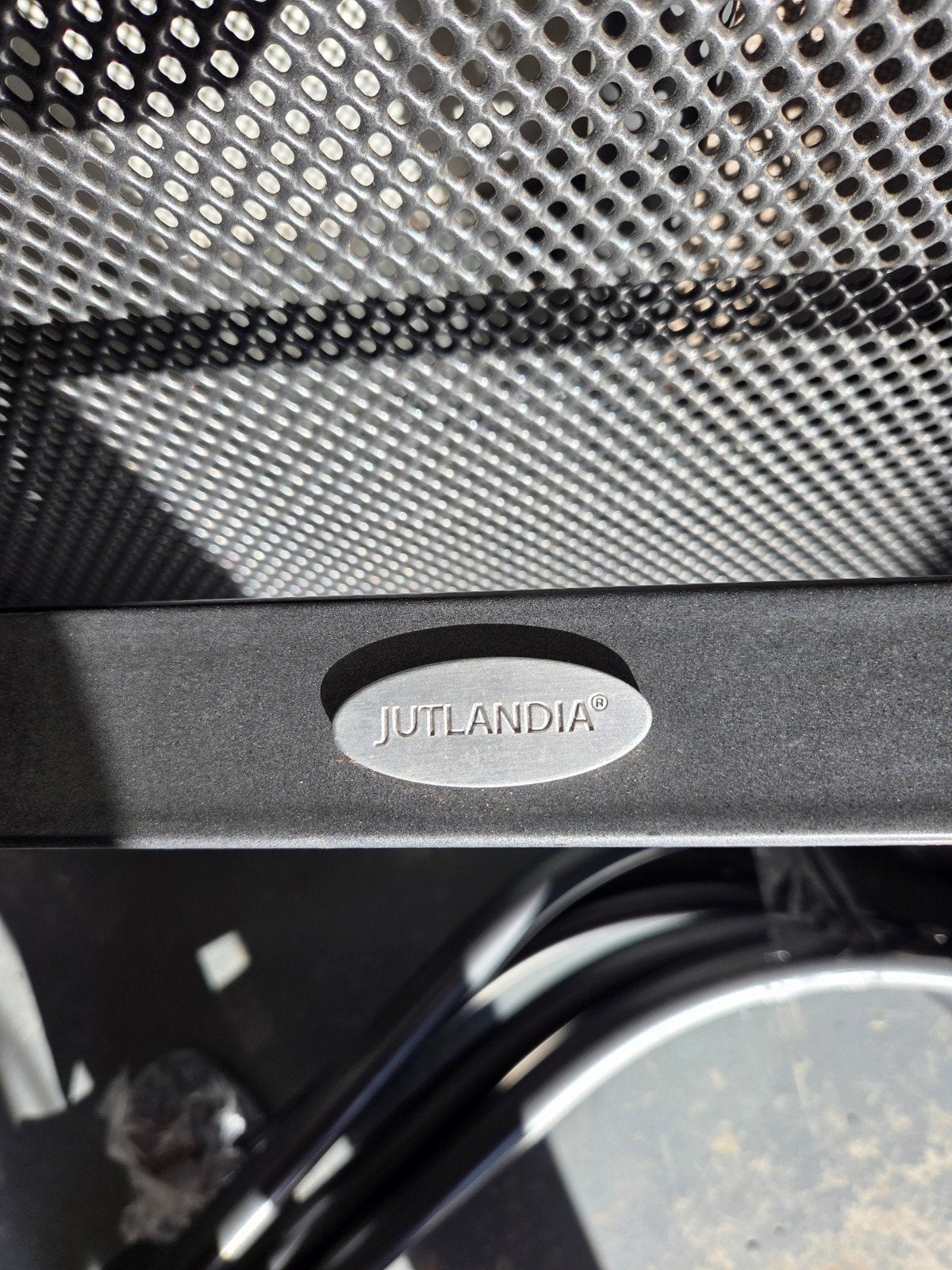 Jutlandia tafel grijs, Ophalen, Gebruikt, Rechthoekig