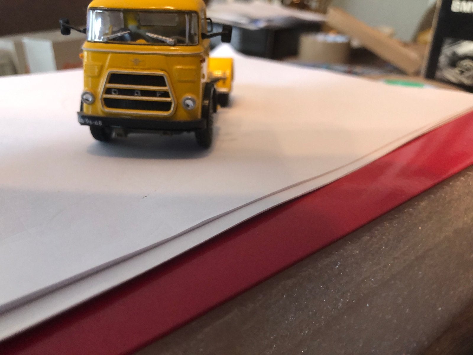 DAF 1600  frontbedturing TREKKER met spiegels, Ophalen of Verzenden, Nieuw, Bus of Vrachtwagen, Wsi