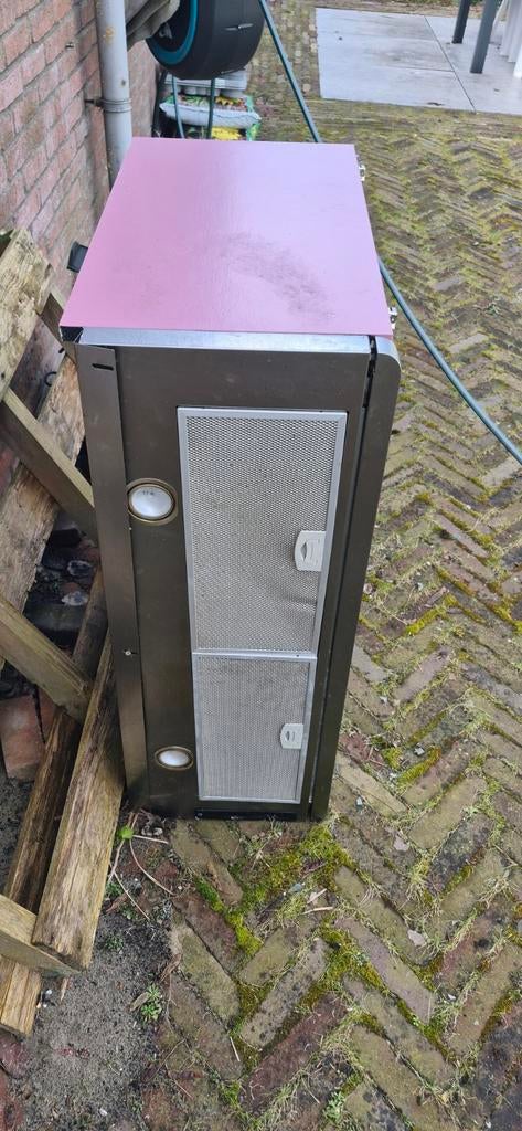 Afzuigkap met ombouw, Ophalen of Verzenden, 200 tot 400 m³ per uur, Wandschouwkap
