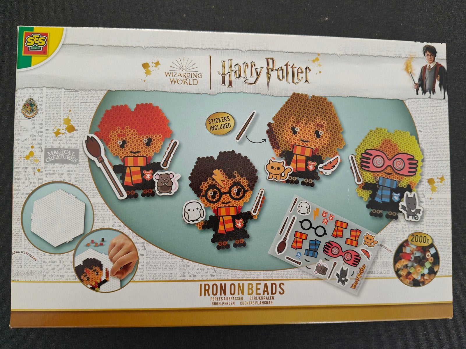 SES Harry Potter Strijkkralen Set - Beedz, Ophalen of Verzenden, Nieuw, Knutselen